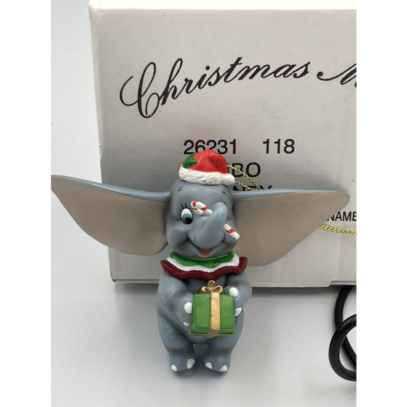 Disney Christmas Magic Ornaments W/Box Baloo Dumbo Dalmatians Set/3 - Picture 12 of 16